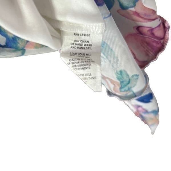 SHOW ME YOUR MUMU Floral Tunic Dress Cover Up Fully Lined Size Large - Thumbnail 3