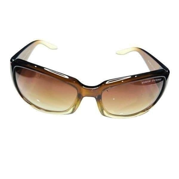 ARMANI EXCHANGE AX062/S Womens Sunglasses Square Frame Gradient Lenses Brown Wit - Thumbnail 2