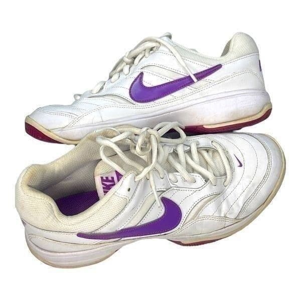 Nike Court Lite White Running Shoe Sneakers Size US Womens 10 - Image 1
