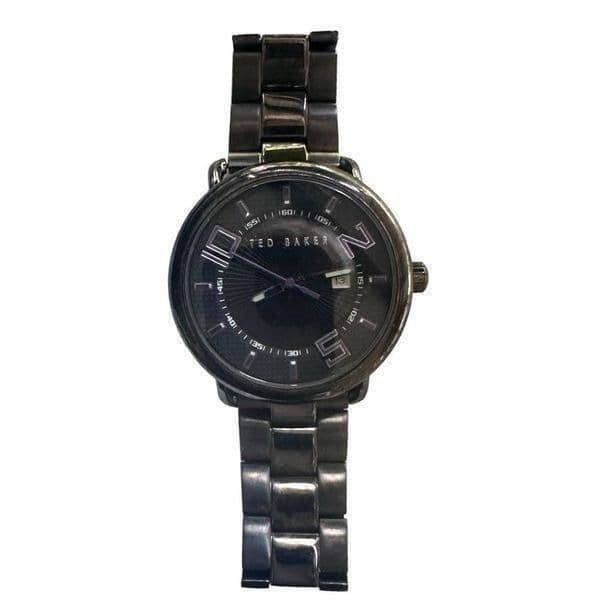 TED BAKER LONDON Watch Time is of the Essence Purple Black Stainless Steel Watch - Thumbnail 4