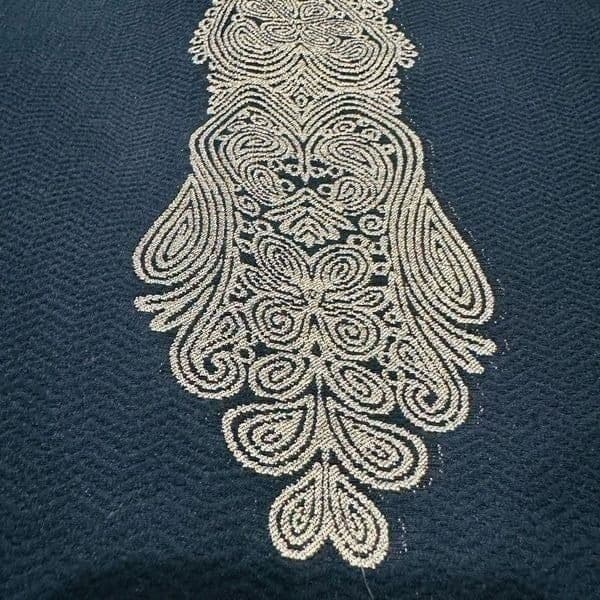 ROBERTO CAVALLI Black Gold Pencil Skirt Mini Skirt Made In Italy Size 8 - Thumbnail 5