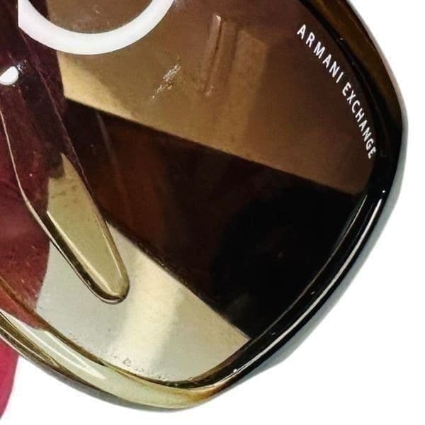 ARMANI EXCHANGE AX062/S Womens Sunglasses Square Frame Gradient Lenses Brown Wit - Thumbnail 9