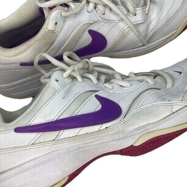 Nike Court Lite White Running Shoe Sneakers Size US Womens 10 - Thumbnail 3