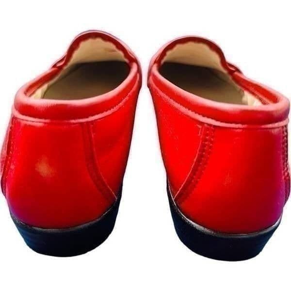 SAS Tripad Comfort Shoes Made In USA Vintage Wink Red Leather Penny Loafers Slip - Image 1