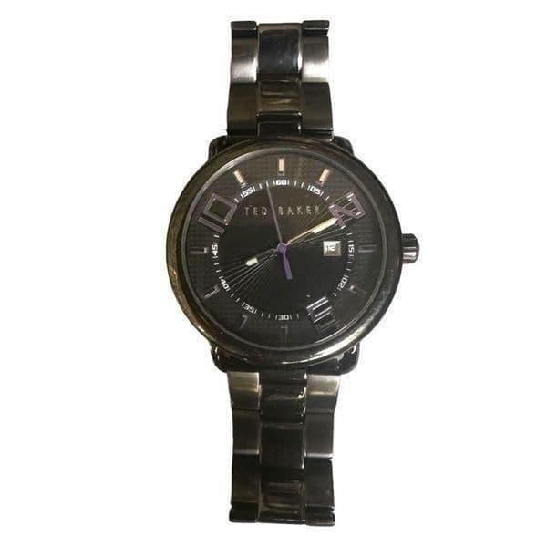 TED BAKER LONDON Watch Time is of the Essence Purple Black Stainless Steel Watch - Thumbnail 11