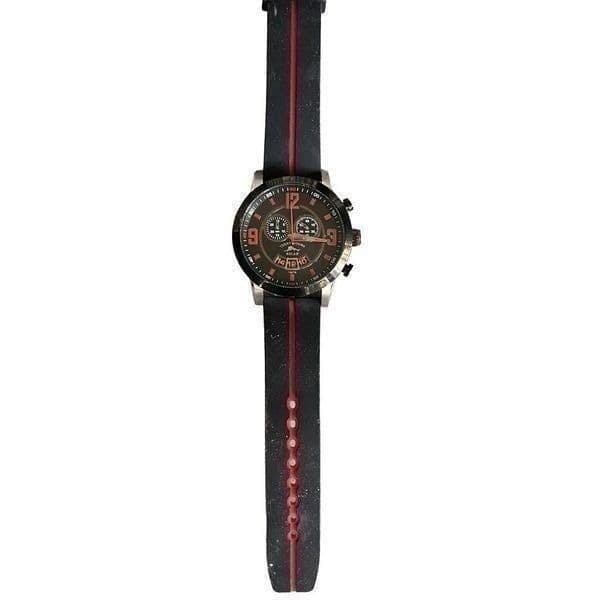 TOMMY BAHAMA Relax Men’s Red Black Chronograph Watch EUC - Thumbnail 2