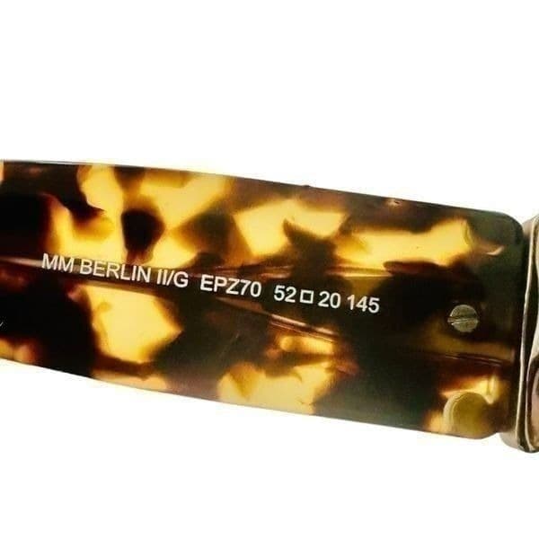 MAXMARA MAX MARA Sunglasses Berlin II EPZ70 Tortoise Havana Luxury Designer Sung - Thumbnail 5