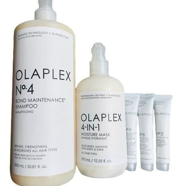 OLAPLEX Bundle Olaplex Huge Shampoo SOLD TO PROS ONLY 4-N-1 Moisture Mask Condit - Image 1