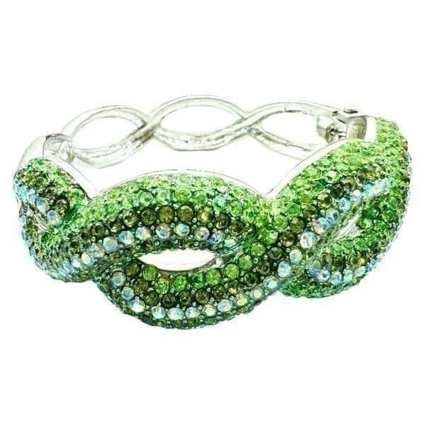COLORFUL BULK LOT BRACELETS Spider Rhinestone Brass Cuff Bangle Butterfly Sequin - Thumbnail 2