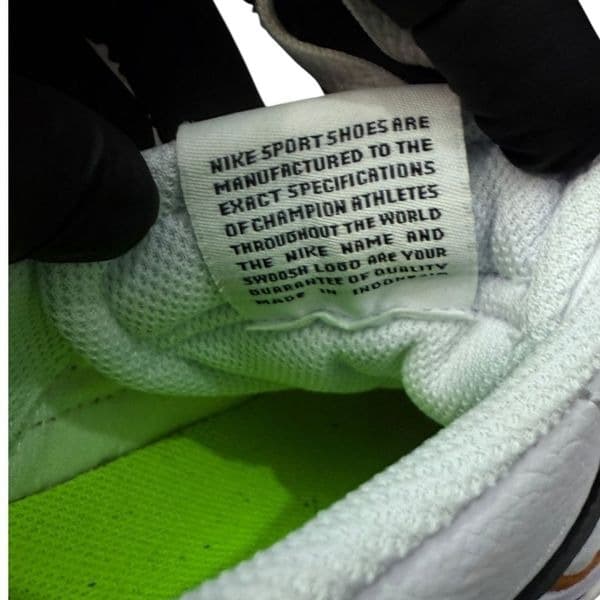 NIKE Court Legacy Next Nature Shoes White/Black-Desert Ochre Sneakers Leather T - Thumbnail 7