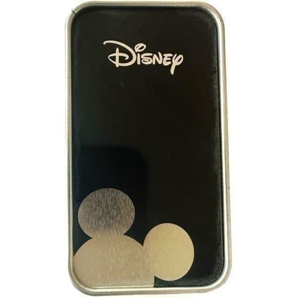 NWT DISNEY ACCUTIME Minnie Mouse Watch New In Box Silver Metallic Band Date Wind - Thumbnail 4