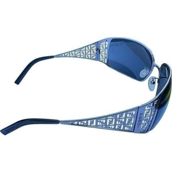 FENDI 5065 c.501/8G LARGE Sunglasses Black Silver Monogram Logo Designer Luxury - Thumbnail 2