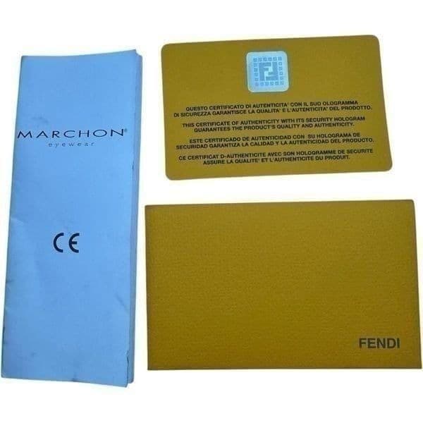 FENDI 5065 c.501/8G LARGE Sunglasses Black Silver Monogram Logo Designer Luxury - Thumbnail 7