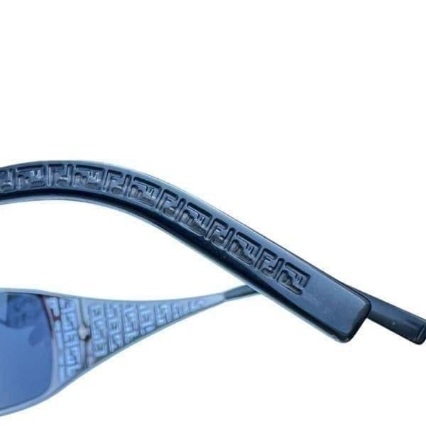 FENDI 5065 c.501/8G LARGE Sunglasses Black Silver Monogram Logo Designer Luxury - Thumbnail 11