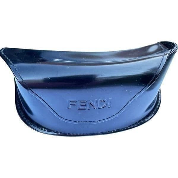 FENDI 5065 c.501/8G LARGE Sunglasses Black Silver Monogram Logo Designer Luxury - Thumbnail 6