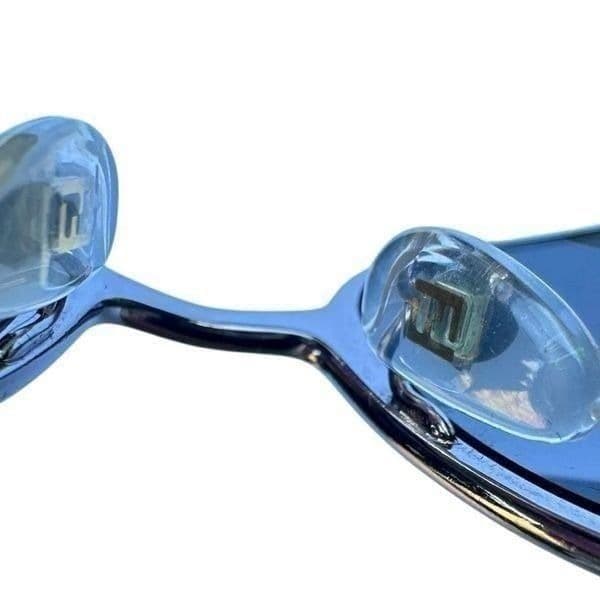 FENDI 5065 c.501/8G LARGE Sunglasses Black Silver Monogram Logo Designer Luxury - Thumbnail 9