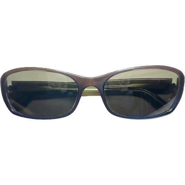 JEAN LAFONT Glenans 269 Green Blue Sunglasses Made In Paris France - Thumbnail 12