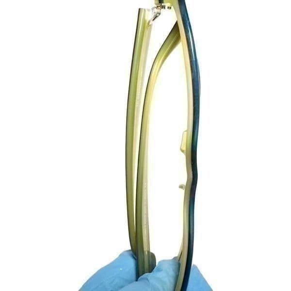 JEAN LAFONT Glenans 269 Green Blue Sunglasses Made In Paris France - Thumbnail 2