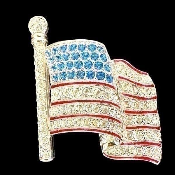 SWAROVSKI CRYSTAL Jewelry Lot Bundle of 6 Signed Swarovski Crystal Pieces Americ - Thumbnail 7