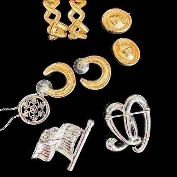 SWAROVSKI CRYSTAL Jewelry Lot Bundle of 6 Signed Swarovski Crystal Pieces Americ - Thumbnail 9