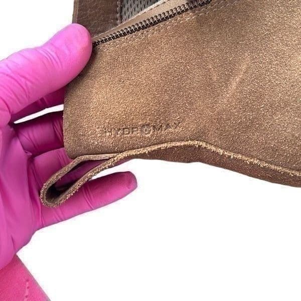 ECCO Tray Tech HydroMax Modtray Water Resistant Suede Leather Ankle Combat Boots - Thumbnail 3