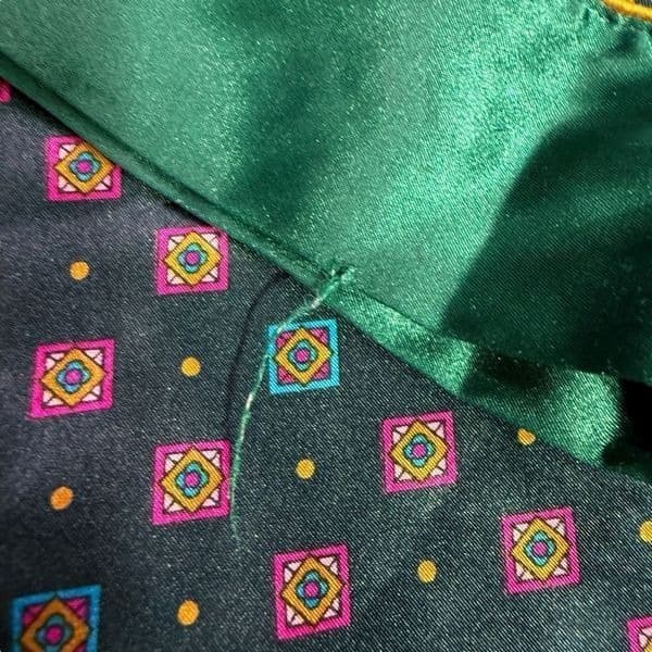 VICTORIA’S SECRET Vintage 1980s Gold Label Oversized Satin Pajama Shirt Dress Vi - Thumbnail 9