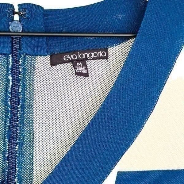 Eva Longoria Striped Dress Size Medium - Thumbnail 4