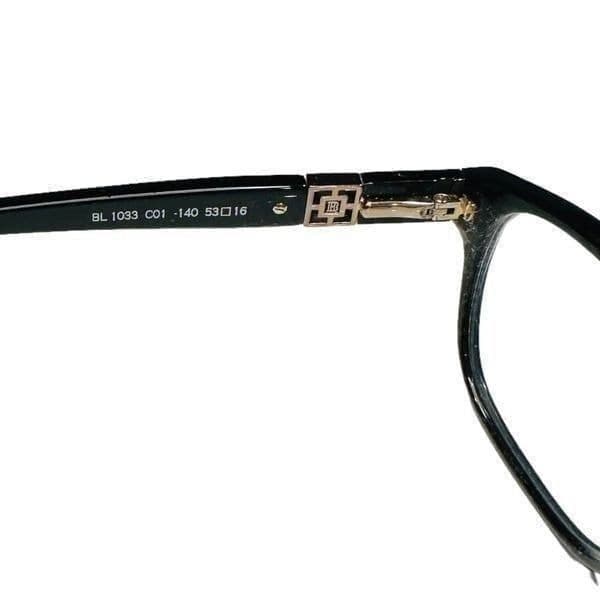 Balmain Unisex Eyeglasses Balmain Square Frame Full Black Rim Eyewear with Bvlga - Thumbnail 8