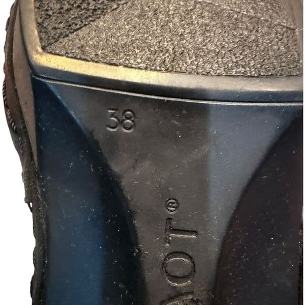 NAOT Boots NAOT Almeria Black Crackle Leather Ankle Boots Booties Shoes Size 7-7 - Thumbnail 6