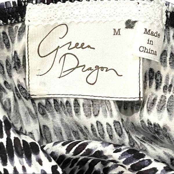 Green Dragon Halter Dress Sz M NWT - Thumbnail 5