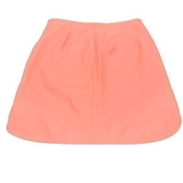 REVOLVE JAMES PER SE Coral Genuine Leather Perforated Mini Skirt Size 6 - Thumbnail 2