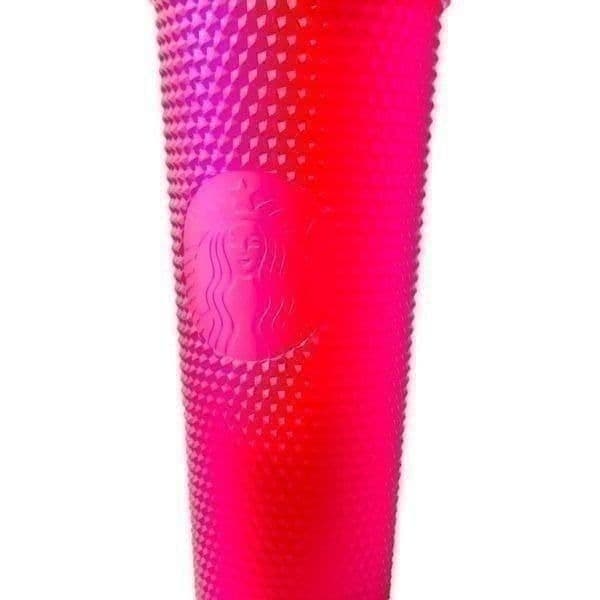 Starbucks 2023 Spring Pink Jelly Studded Venti 24oz Tumbler To Go Coffee Tea Cup - Image 1