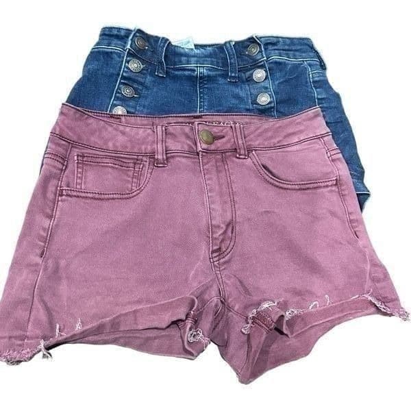 Designer Shorts Bulk Bundle Lot 7 Pairs of Shorts American Eagle Express Banana - Thumbnail 2