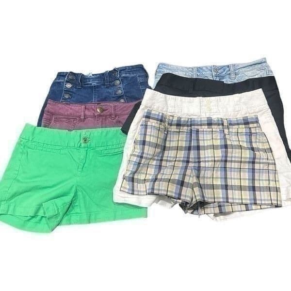 Designer Shorts Bulk Bundle Lot 7 Pairs of Shorts American Eagle Express Banana - Thumbnail 6
