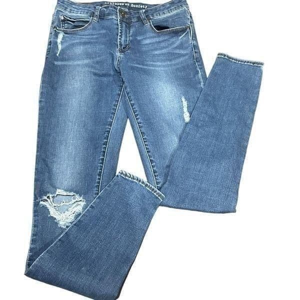 Designer Jeans Bulk Bundle Lot 7 Pairs Jeans Zara Vince WHBM Articles of Society - Thumbnail 6