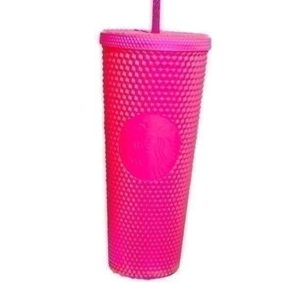 Starbucks 2023 Spring Pink Jelly Studded Venti 24oz Tumbler To Go Coffee Tea Cup - Thumbnail 3