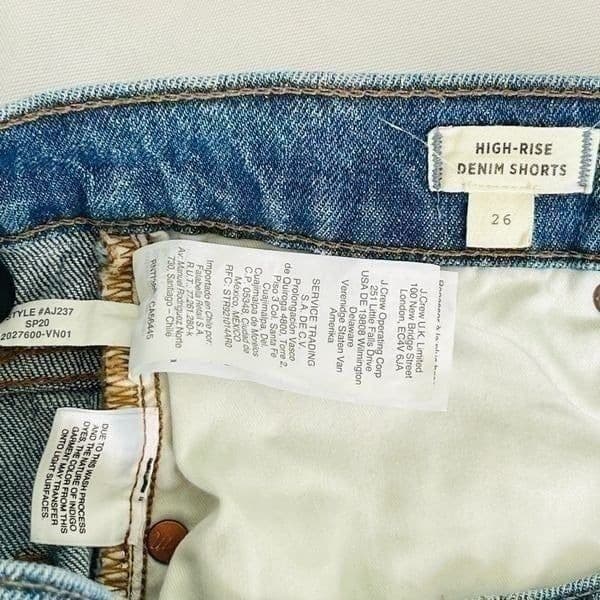 Madewell High Rise Denim Jean Shorts Size 26 - Thumbnail 4