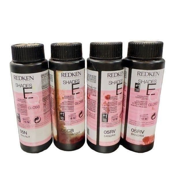 REDKEN SHADES EQ Toner Gloss Bundle Lot of 13 Level 3 Level 4 & Level 5 Warm/Red - Thumbnail 2
