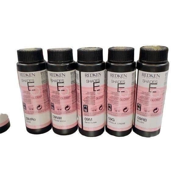 REDKEN SHADES EQ Toner Gloss Bundle Lot of 11 Level 8 & Level 9 Warm/Red/Copper/ - Thumbnail 2