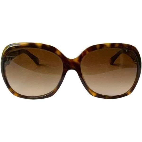DOLCE & GABBANA Sunglasses Brown Oversized Designer Luxury Serial # On Lense D&G - Thumbnail 2