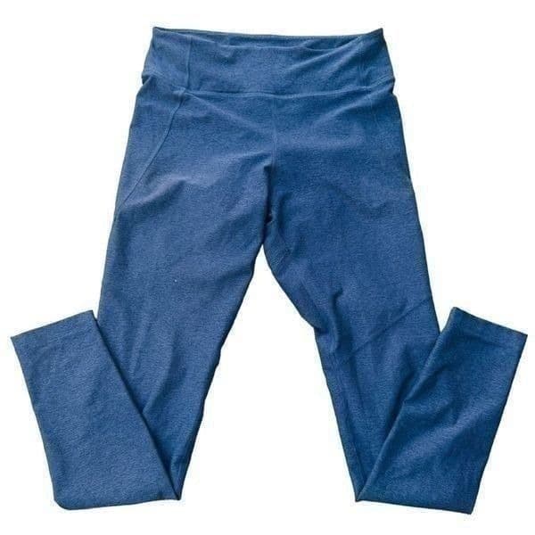 OUTDOOR VOICES Navy Blue Black High Rise Leggings Outdoor Voices Tapered Leg Ski - Image 1