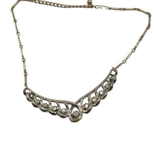 CORO Vintage Bundle Jewelry Lot of Signed Coro Necklaces and Coro Brooch - Thumbnail 6