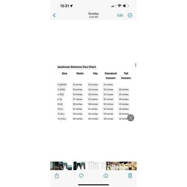 LULULEMON ATHLETICA Lot Lululemon Bundle of 3 Pairs of Leggings (black, reversib - Thumbnail 3