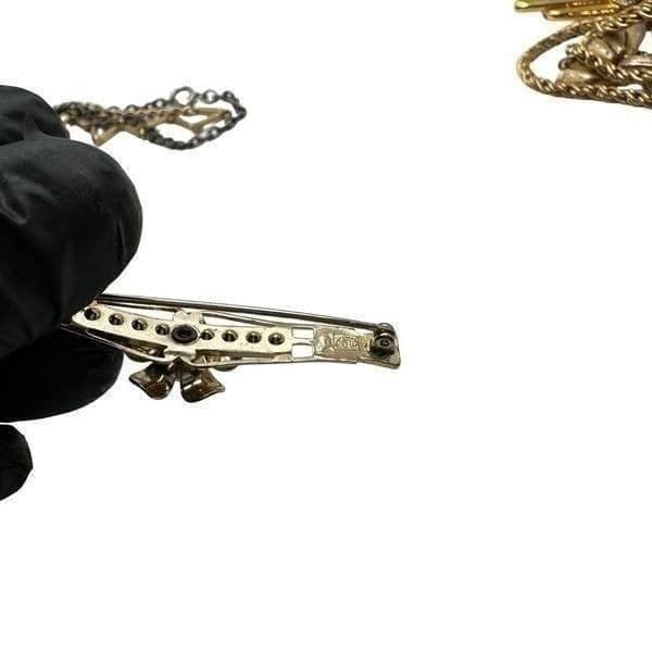 CORO Vintage Bundle Jewelry Lot of Signed Coro Necklaces and Coro Brooch - Thumbnail 3