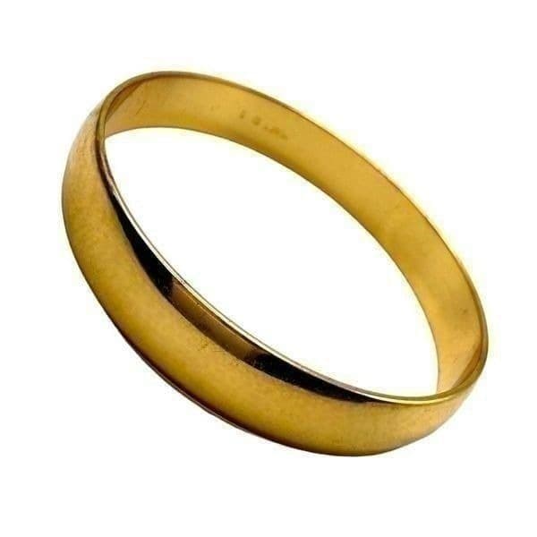 MONET 5 Piece Vintage Gold Plated Jewelry Bundle Lot 5 Signed Monet Bangle Brace - Thumbnail 2