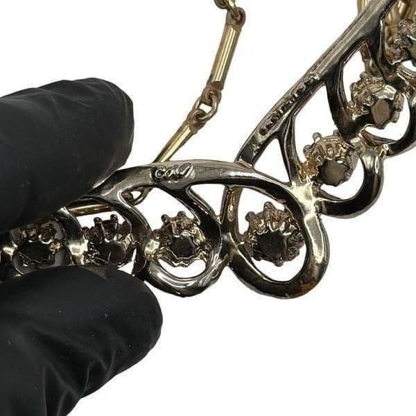 CORO Vintage Bundle Jewelry Lot of Signed Coro Necklaces and Coro Brooch - Thumbnail 2