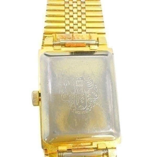 Longines Women's Wristwatch Manual Wind Analog Rectangular Dial Gold - Thumbnail 4