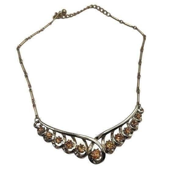 CORO Vintage Bundle Jewelry Lot of Signed Coro Necklaces and Coro Brooch - Thumbnail 7