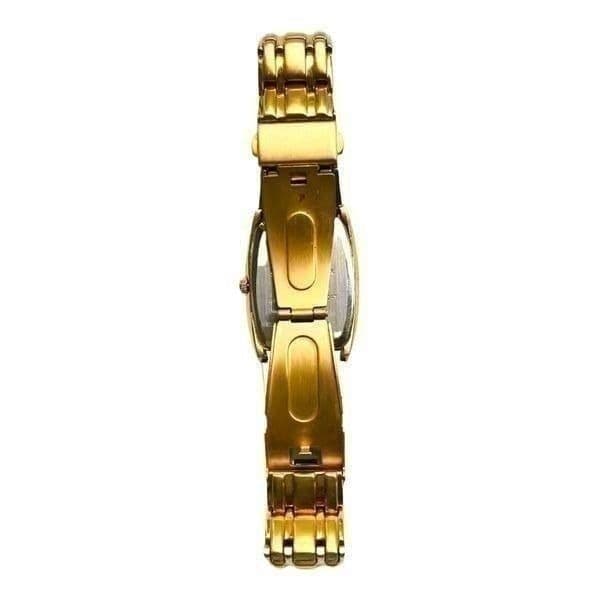 Armitron Unisex Goldtone Black Dial Analog Watch - Thumbnail 7