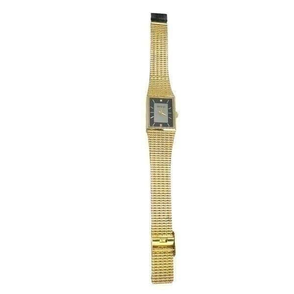 Longines Women's Wristwatch Manual Wind Analog Rectangular Dial Gold - Thumbnail 7